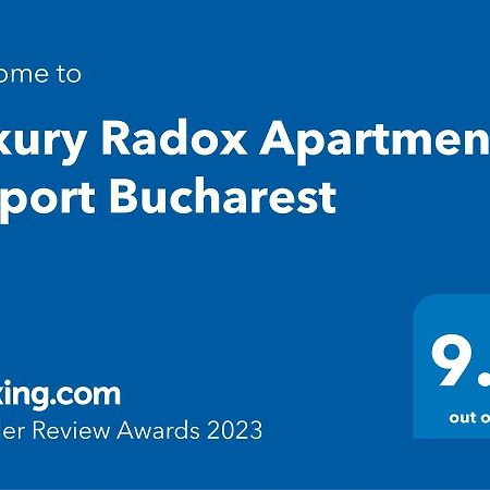 Luxury Radox Apartment Airport Bucharest โอโตเปนี ภายนอก รูปภาพ